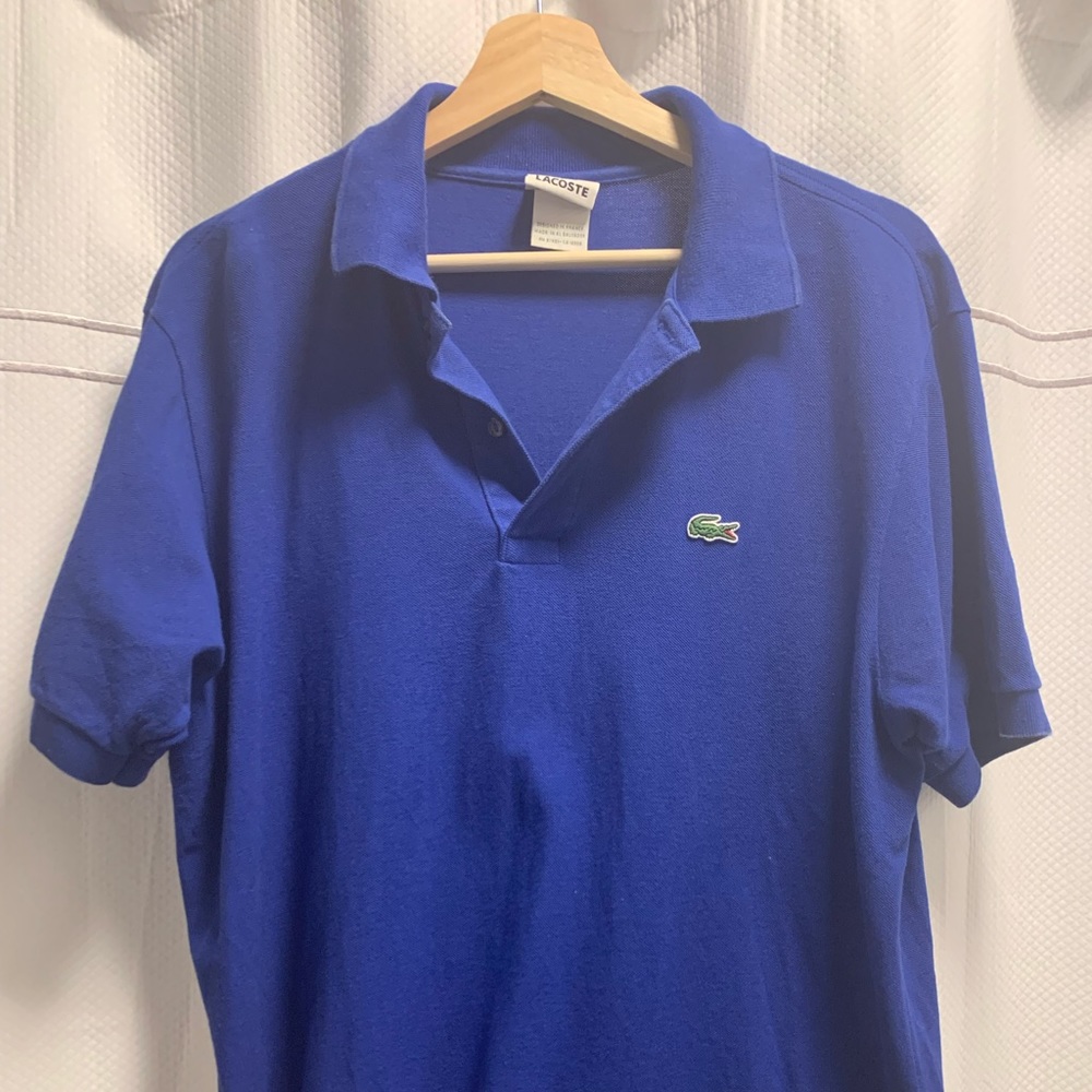 Authentic men’s Lacoste Polo